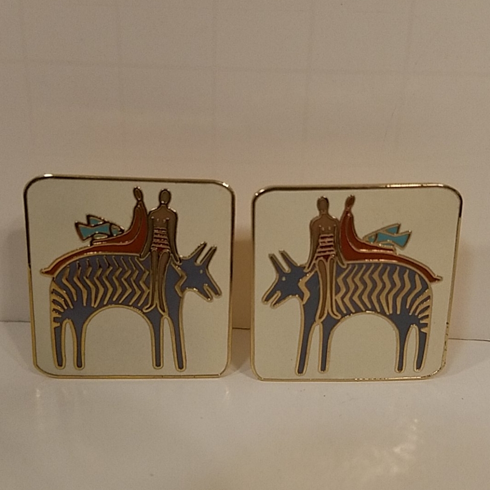 Laurel Burch Fantasy Friends Pierced Earri…